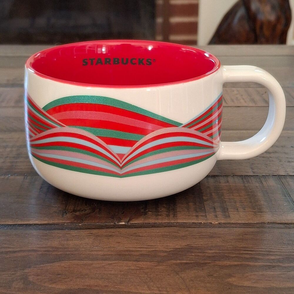 Starbucks 2024 Holiday Lyrical Landscape Mug Holiday Christmas Coffee Cup